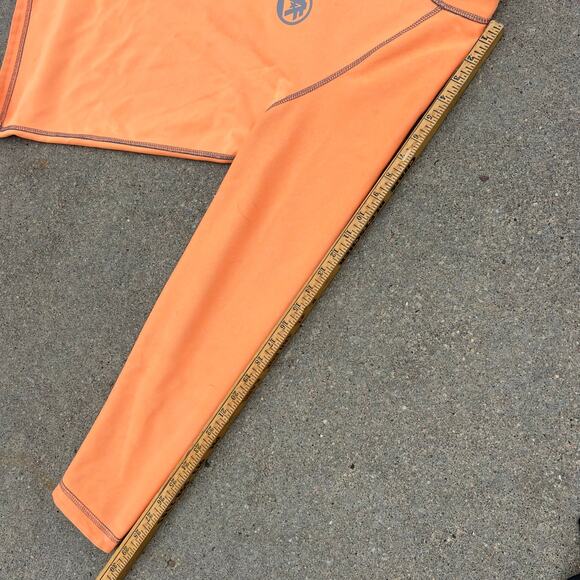 American Fighter 1/4 zip Reversible Orange Gray Pullover Jacket Large - Picture 7 of 11